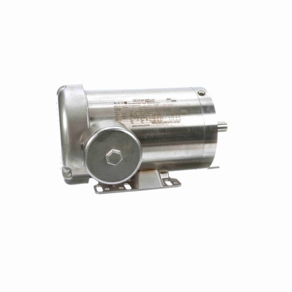 145TTWD16002 - Marathon 3 HP Washdown Motor, 3 phase, 3600 RPM, 230/460 V, 145TC Frame, TEFC - N444