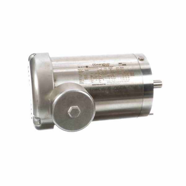 145TTWD16008 - Marathon 3 HP Washdown Motor, 3 phase, 3600 RPM, 230/460 V, 145TC Frame, TEFC - N485A