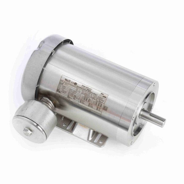 145TTWD16031 - Marathon 2 HP Washdown Motor, 3 phase, 1800 RPM, 230/460 V, 145TC Frame, TEFC - N771