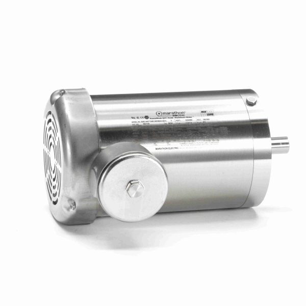 145TTWD16036 - Marathon 2 HP Washdown Motor, 3 phase, 1800 RPM, 230/460 V, 145TC Frame, TEFC - N471A