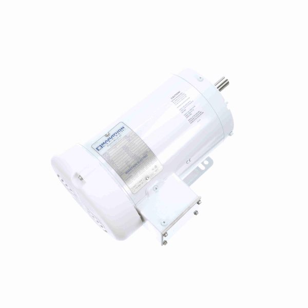 145TTWR16002 - Marathon 3 HP Washdown Motor, 3 phase, 3600 RPM, 230/460 V, 145T Frame, TEFC - N324