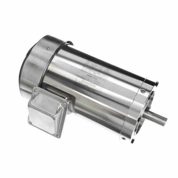 191542.00 - Leeson 3 HP Washdown Motor, 3 phase, 3600 RPM, 208-230/460 V, 145TC Frame, TEFC - 191542.00