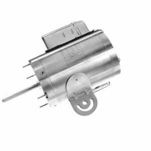 191548.00 - Leeson 0.50 HP Washdown Motor, 1 phase, 1200 RPM, 115/230 V, 48YZ Frame, TEAO - 191548.00