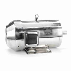 194005.00 - Leeson 7.50 HP Washdown Motor, 3 phase, 1800 RPM, 230/460 V, 213TC Frame, TEFC - 194005.00