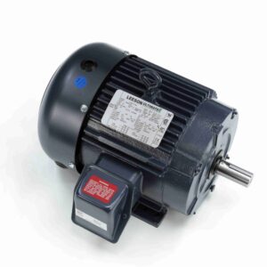 199002.00 - Leeson 2 HP General Purpose Motor, 3 phase, 1200 RPM, 230/460 V, 184T Frame, TEFC - 199002.00