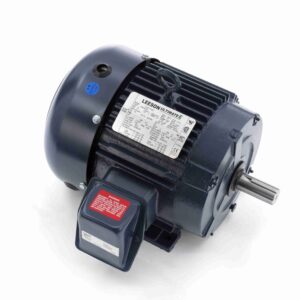 199004.00 - Leeson 3 HP General Purpose Motor, 3 phase, 1800 RPM, 230/460 V, 182T Frame, TEFC - 199004.00