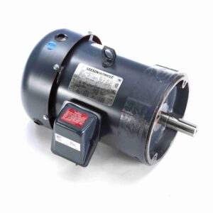 199084.00 - Leeson 5 HP General Purpose Motor, 3 phase, 3600 RPM, 230/460 V, 184TC Frame, TEFC - 199084.00