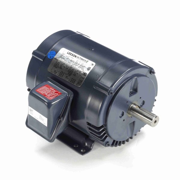 199685.00 - Leeson 1.50 HP General Purpose Motor, 3 phase, 1200 RPM, 230/460 V, 182T Frame, ODP - 199685.00