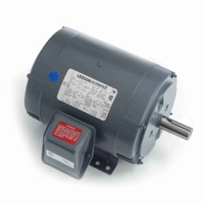 199689.00 - Leeson 5 HP General Purpose Motor, 3 phase, 3600 RPM, 230/460 V, 182T Frame, ODP - 199689.00