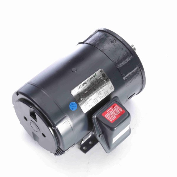 199738.00 - Leeson 7.50 HP General Purpose Motor, 3 phase, 3600 RPM, 230/460 V, 184TC Frame, ODP - 199738.00