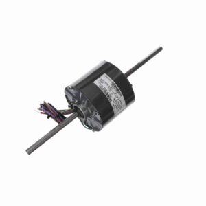 2746 - Genteq 1/5 HP OEM Replacement Motor, 1075 RPM, 208-230 Volts, 42 Frame, TEAO - 2746