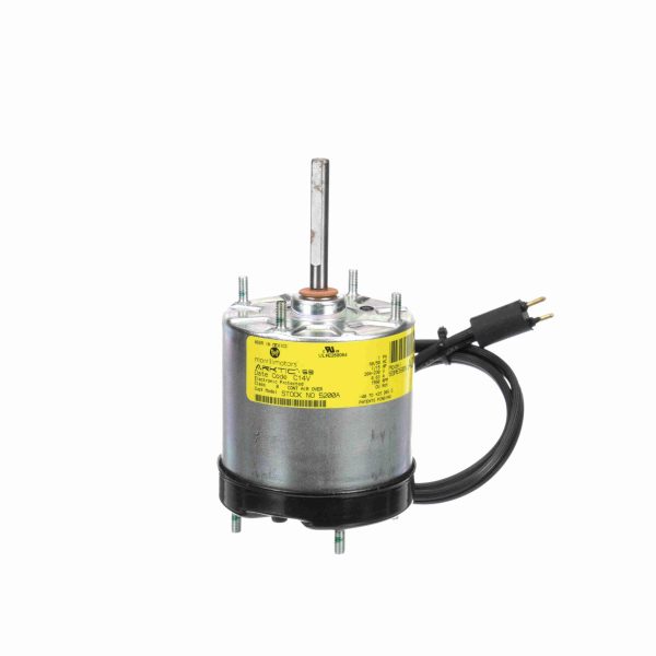 5200A - Morrill Motors 1/15 HP Refrigeration Motor, 1550 RPM, 208-230 Volts, 3.3" Diameter, TEAO - 5200A