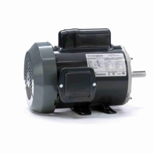 5KC49TN0034X - Marathon 1 HP General Purpose Motor, 1 phase, 1800 RPM, 115/230 V, 56 Frame, TEFC - C276