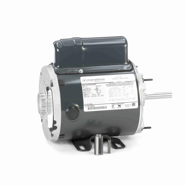 5KCP35CNA490S - Marathon 1/20 HP Direct Drive Blower and Unit Heater HVAC/R Motor, 1 phase, 1800 RPM, 115/200-230 V, 48Z Frame, TENV - PG240