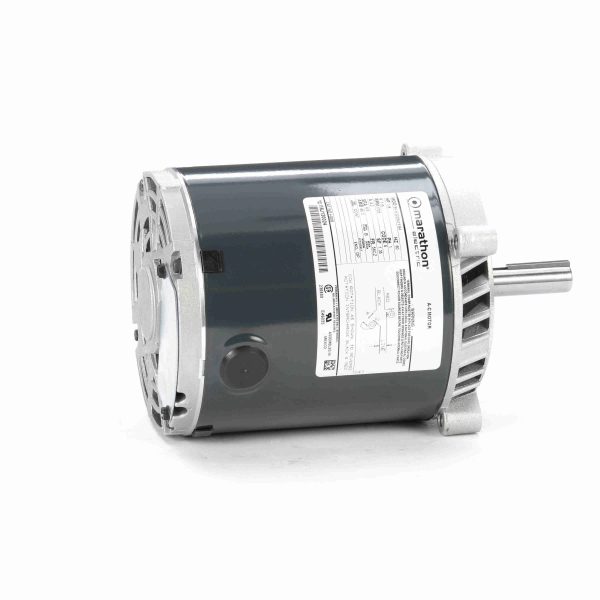 5KH32DN111 - Marathon 1/6 HP Single Phase HVAC/R Motor, 1 phase, 1800 RPM, 115 V, 56CZ Frame, ODP - H208