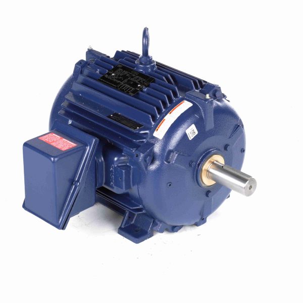 824556.00 - Leeson 7.50 HP Severe Duty Motor, 3 phase, 1200 RPM, 230/460 V, 254TV Frame, TEAO - 824556.00