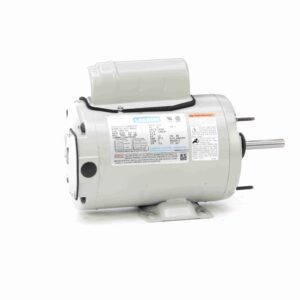 A099946.00 - Leeson 0.50 HP Agricultural Motor, 1 phase, 1200 RPM, 115/230 V, 48Z Frame, TEAO - A099946.00