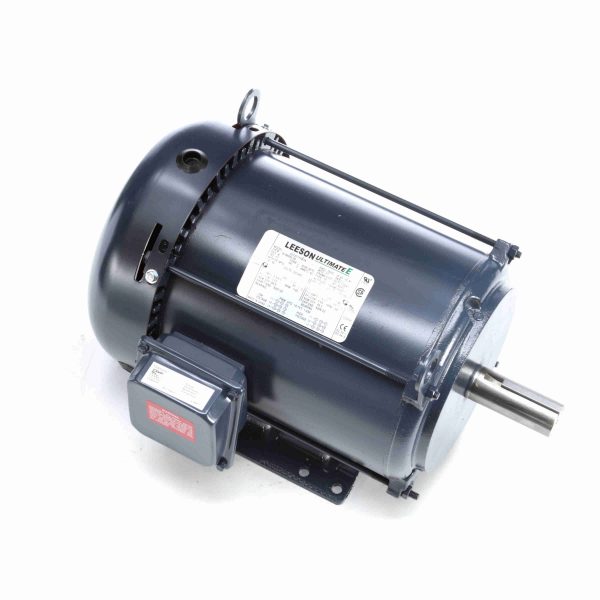B199005.00 - Leeson 3 HP General Purpose Motor, 3 phase, 1200 RPM, 230/460 V, 213T Frame, TEFC - B199005.00