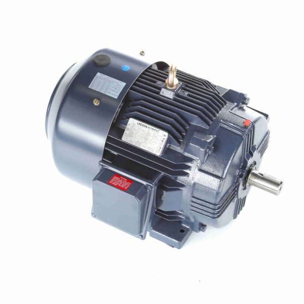 B199021.00 - Leeson 25 HP General Purpose Motor, 3 phase, 3600 RPM, 230/460 V, 284TS Frame, TEFC - B199021.00