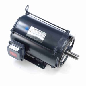 B199740.00 - Leeson 10 HP General Purpose Motor, 3 phase, 3600 RPM, 230/460 V, 213TC Frame, ODP - B199740.00