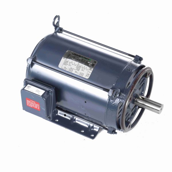 B199741.00 - Leeson 10 HP General Purpose Motor, 3 phase, 1800 RPM, 230/460 V, 215TC Frame, ODP - B199741.00