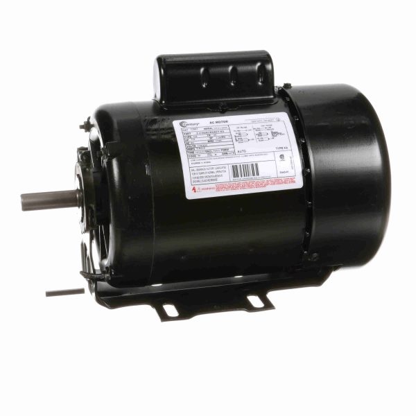 C867 - Century 1/3 HP General Purpose Motor, 1 phase, 1800 RPM, 115/230 V, 56 Frame, TEFC - C867
