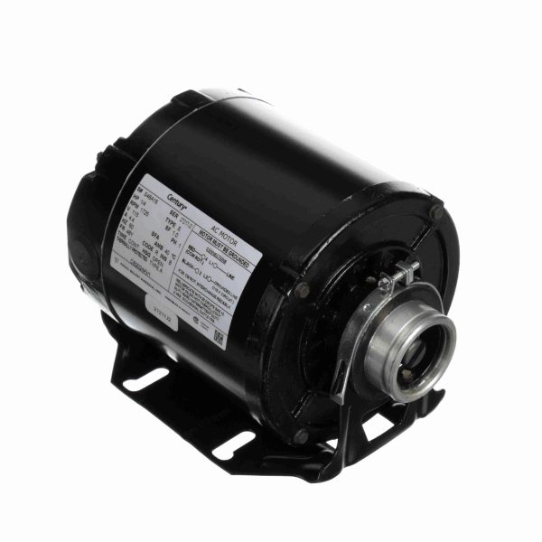 CB2034ARB - Century 1/3 HP Carbonator Pump Motor, 1 phase, 1800 RPM, 115 V, 48Y Frame, OPEN - CB2034ARB