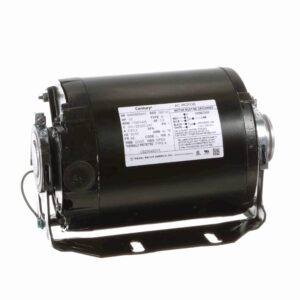 CB2054ADV1 - Century 1/2 HP Carbonator Pump Motor, 1 phase, 1800 RPM, 100-120/200-240 V, 48 Frame, OPEN - CB2054ADV1