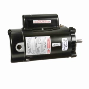 CK1052 - Century 1/2 HP Pool Pump Motor, 1 phase, 3600 RPM, 230/115 V, 56C Frame, ODP - CK1052