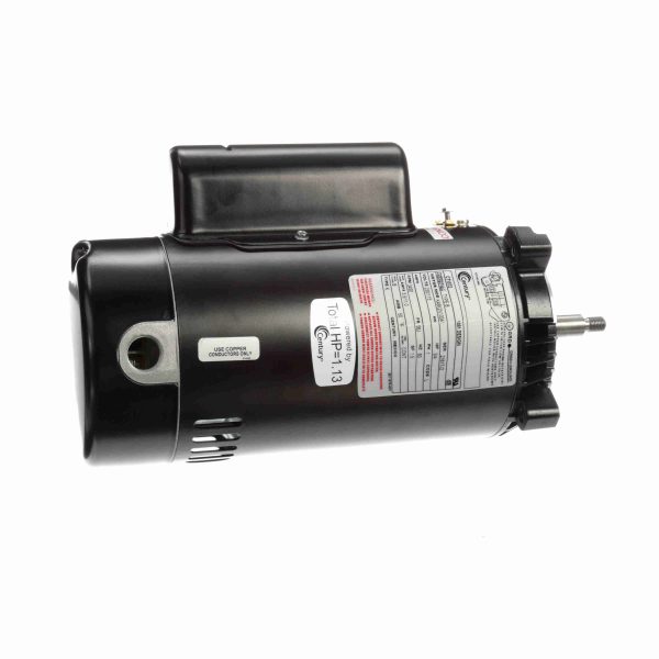 CT1072 - Century 3/4 HP Pool Pump Motor, 1 phase, 3600 RPM, 230/115 V, 56J Frame, ODP - CT1072