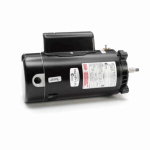 CT1102 - Century 1 HP Pool Pump Motor, 1 phase, 3600 RPM, 230/115 V, 56J Frame, ODP - CT1102