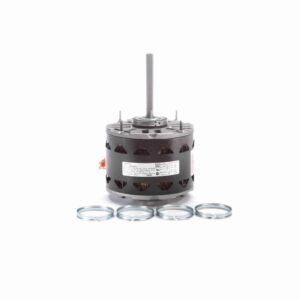 D0002 - Century 1/4 HP Fan & Blower Motor, 1075 RPM, 2 Speed, 208-230 Volts, 48 Frame, OAO - D0002