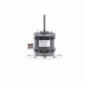 D0006 - Century 1/2 HP Fan & Blower Motor, 1075 RPM, 2 Speed, 208-230 Volts, 48 Frame, OAO - D0006