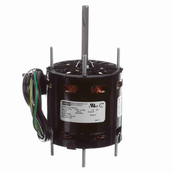 D0396 - Fasco 1/20 HP OEM Replacement Motor, 1450 RPM, 208-230 Volts, 3.3" Diameter, OAO - D0396