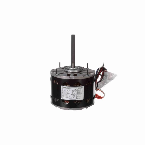 D1026 - Century 1/4 HP Fan & Blower Motor, 1075 RPM, 3 Speed, 208-230 Volts, 48 Frame, OAO - D1026