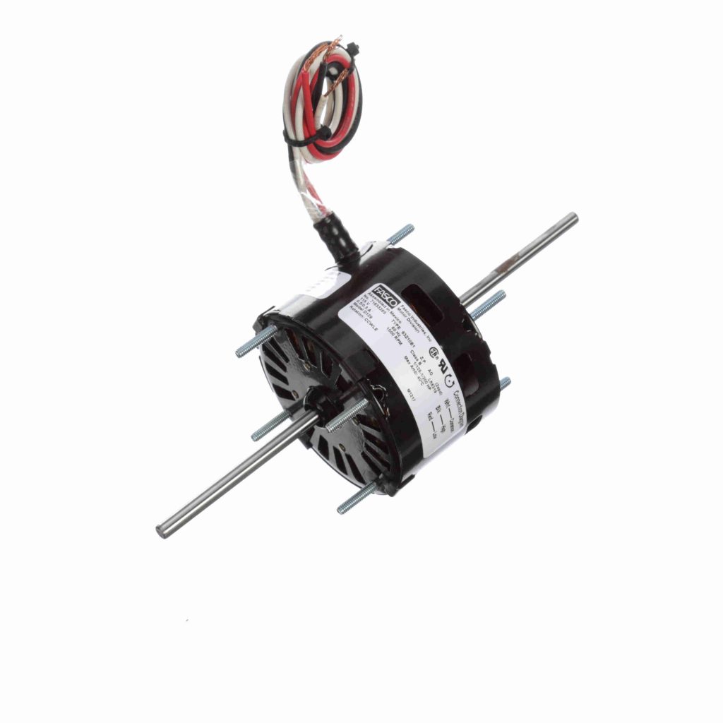 1/125 hp 1500 RPM 2-Speed 3.3" Diameter 115 Volts Fasco # D129 