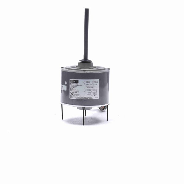 D7748 - Fasco 1/3 HP Condenser Fan Motor, 1075 RPM, 208/230 Volts, 48 Frame, Semi Enclosed - D7748