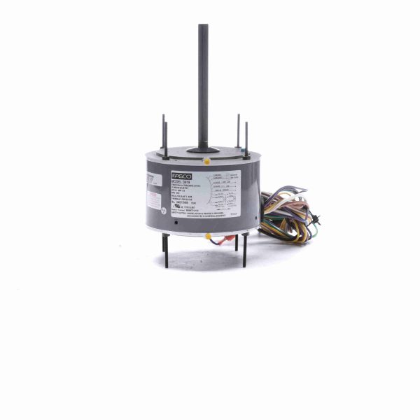 D919 - Fasco 1/8 HP Condenser Fan Motor, 1075 RPM, 208-230 Volts, 48 Frame, TEAO - D919