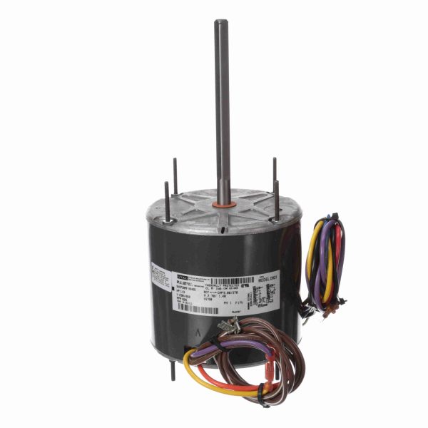 D921 - Fasco 1/3 HP Condenser Fan Motor, 825 RPM, 230/460 Volts, 48 Frame, Semi Enclosed - D921