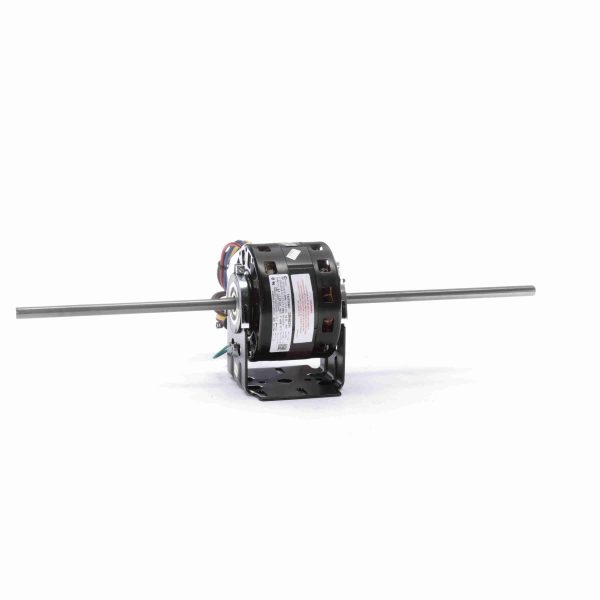 DB6502V1 - Century 1/10-1/15-1/20-1/25 HP Fan Coil / Room Air Conditioner Motor, 1075 RPM, 4 Speed, 208-230 Volts, 42 Frame, OAO - DB6502V1