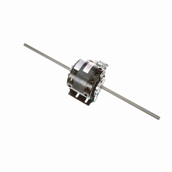 DB6504 - Century 1/6 HP Fan Coil / Room Air Conditioner Motor, 1075 RPM, 3 Speed, 208-230 Volts, 42 Frame, OAO - DB6504