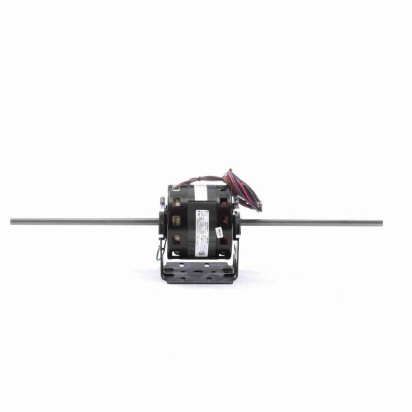DB6525 - Century 1/4 HP Fan Coil / Room Air Conditioner Motor, 1075 RPM, 3 Speed, 208-230 Volts, 42 Frame, OAO - DB6525