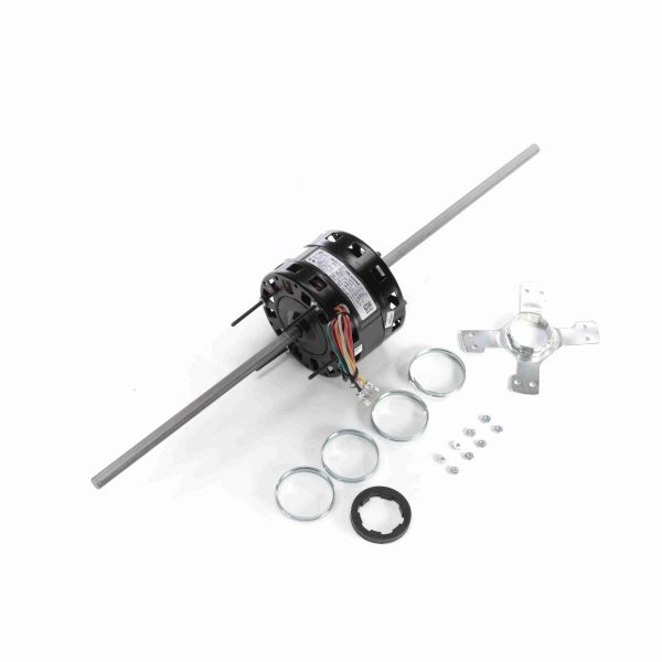 DBL6409NB - Century 1/10-1/15-1/20-1/25-1/30 HP Fan Coil / Room Air Conditioner Motor, 1050 RPM, 5 Speed, 115 Volts, 42 Frame, OAO - DBL6409NB