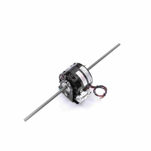 DBL6503 - Century 1/8 HP Fan Coil / Room Air Conditioner Motor, 1075 RPM, 3 Speed, 115 Volts, 42 Frame, OAO - DBL6503