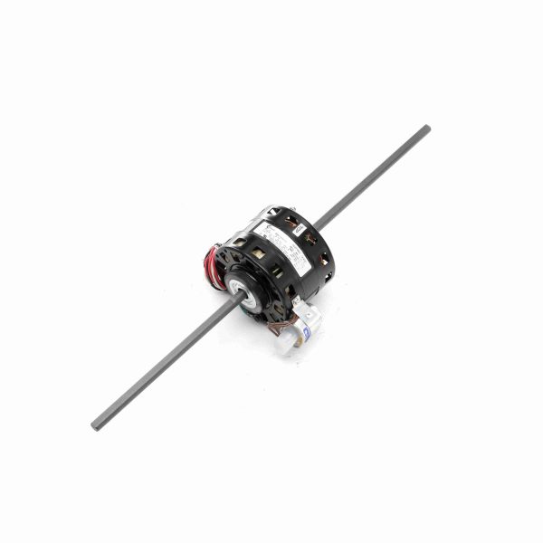 DC4522 - Century 1/5 HP Fan Coil / Room Air Conditioner Motor, 1550 RPM, 2 Speed, 208-230 Volts, 42 Frame, OAO - DC4522