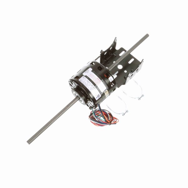 DCL4423 - Century 1/6 HP Fan Coil / Room Air Conditioner Motor, 1550 RPM, 4 Speed, 115 Volts, 42 Frame, OAO - DCL4423