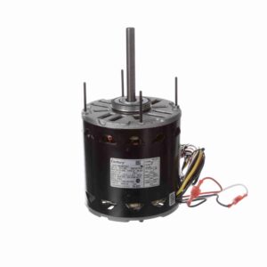 DL007 - Century 3/4 HP Fan & Blower Motor, 1075 RPM, 2 Speed, 115 Volts, 48 Frame, OAO - DL007