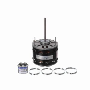 DLR1026 - Century 1/4 HP Fan & Blower Motor, 1075 RPM, 3 Speed, 115 Volts, 48 Frame, OAO - DLR1026