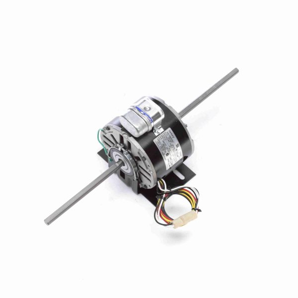 DSB1016R - Century 1/6 HP Fan Coil / Room Air Conditioner Motor, 1625 RPM, 2 Speed, 115 Volts, 48 Frame, Semi Enclosed - DSB1016R