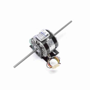 DSB1016R - Century 1/6 HP Fan Coil / Room Air Conditioner Motor, 1625 RPM, 2 Speed, 115 Volts, 48 Frame, Semi Enclosed - DSB1016R